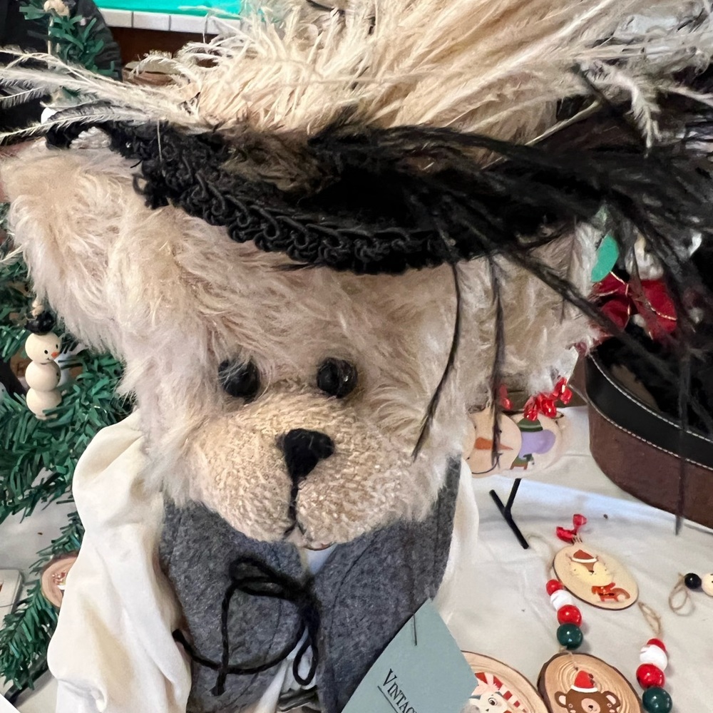 Vintage 1996 Handmade Mohair Bear by Ruthie O’Neil - Picture 4 of 10